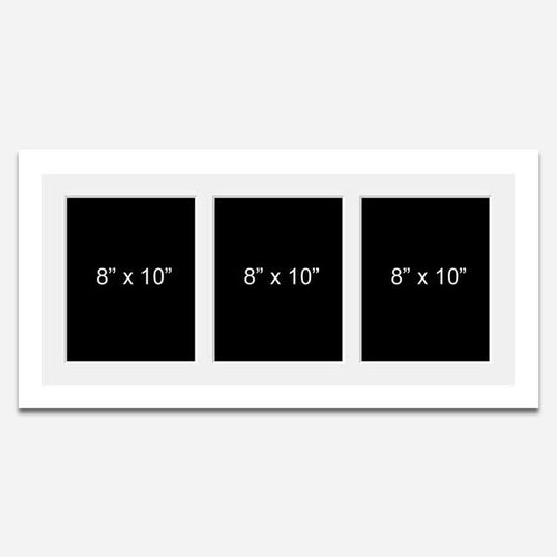 Multi Photo Picture Frame to Hold 3 8