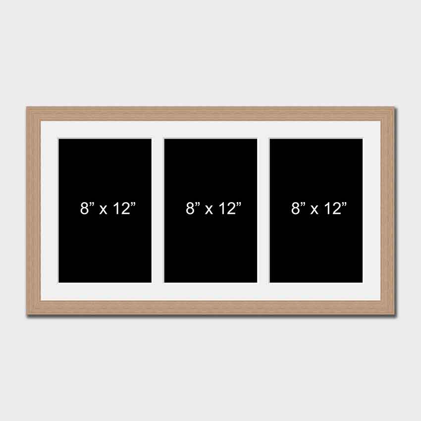 Multi Photo Picture Frame to Hold 3 8