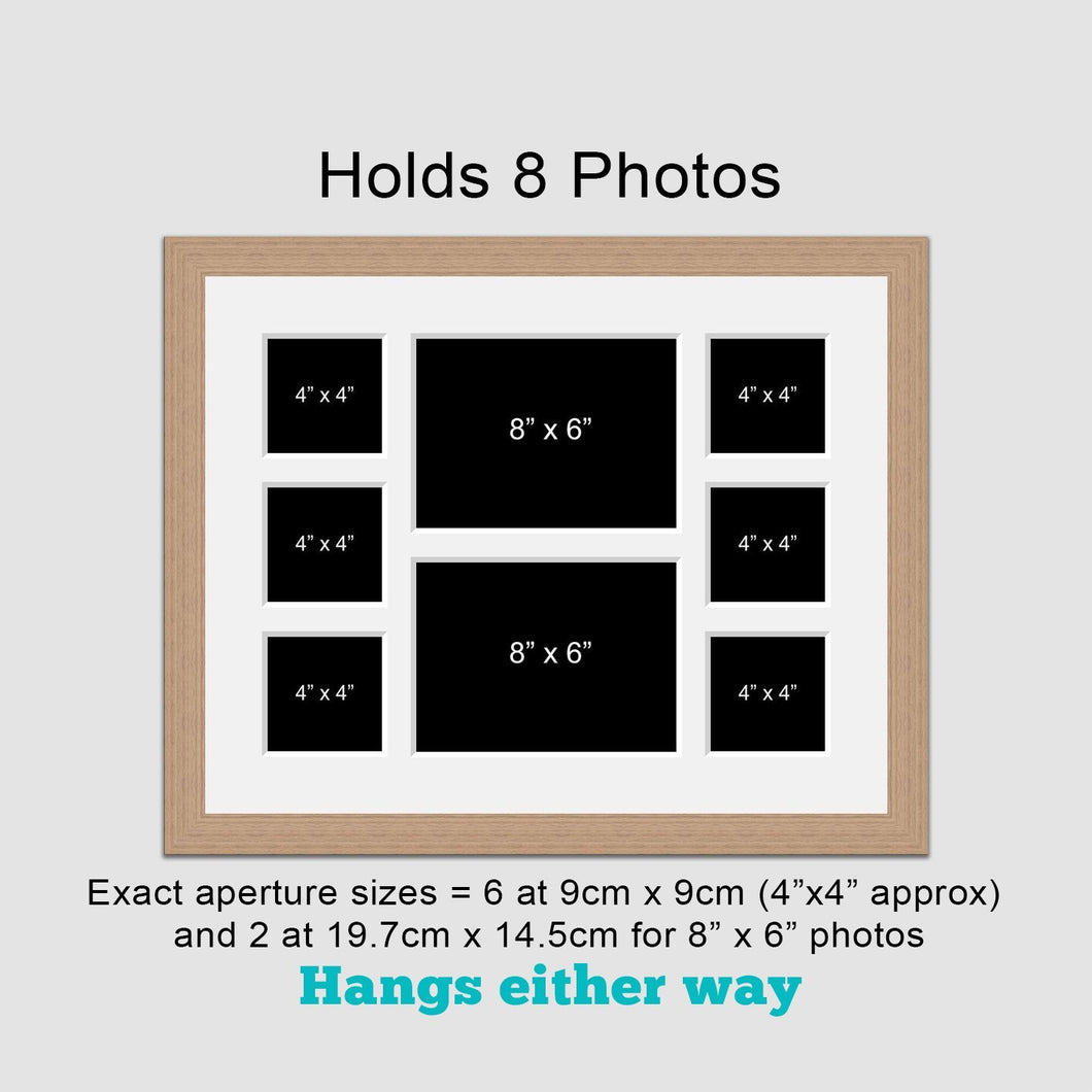 Multi Photo Picture Frame to Hold 6 4